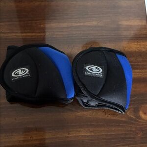 Athletic works 2 pair ankle wrist weights 1.5 lb